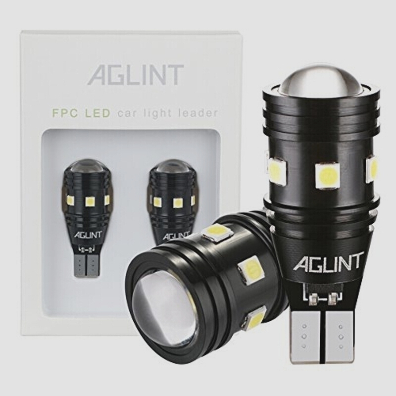 送料無料★AGLINT T15 T16 LED バックランプ 爆光 無極性 6000K ホワイト 12V/24V兼用 2個入り_画像1