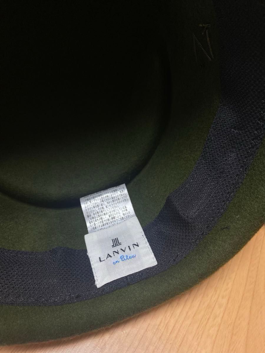 ランバン　LANVIN enBleu 帽子