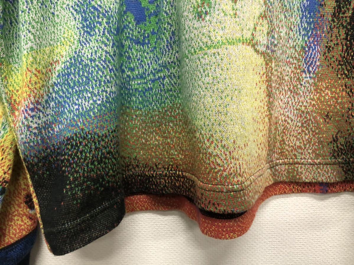 [hatra] - тигр * свитер вязаный хлопок трикотажный джемпер с длинным рукавом общий рисунок многоцветный размер 2 01