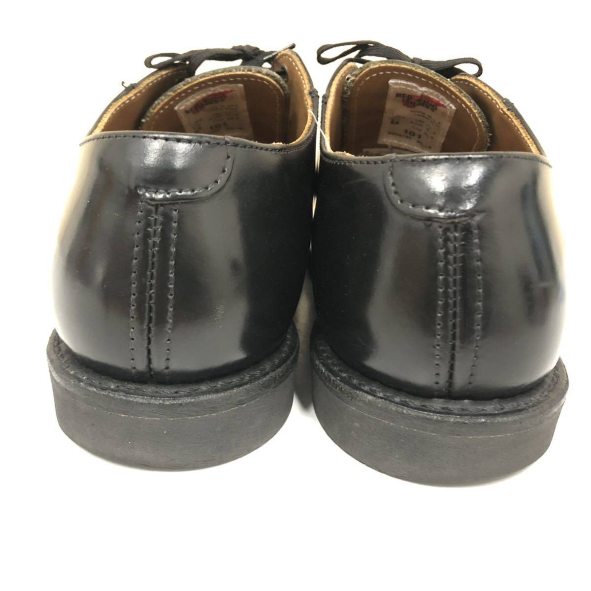 【RED WING】レッドウイング★シューズ ポストマン オックスフォード 靴 サイズUS8.5(26.5cm) 101 ブラック 01_画像3