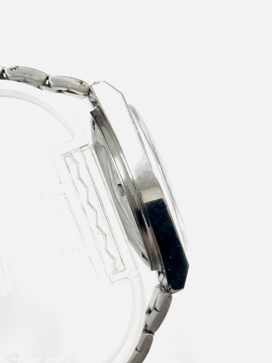 〈時計〉OMEGA オメガ　Geneve ジュネーブ　デイト　ブルー文字盤　メンズ 自動巻　腕時計【中古/現状品/訳あり品】004033-⑩ _画像4