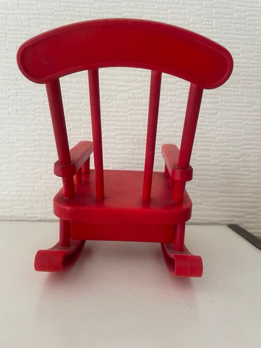 ハローキティ　昭和レトロ　動くイス　ロッキングチェア　椅子
