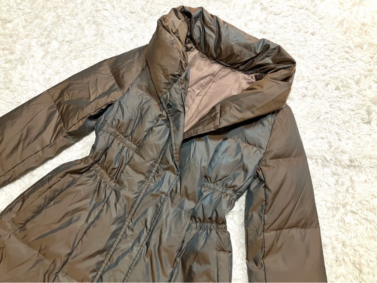 極美品】ANAYI アナイ ダウンコート ロングコート ダウン90 極美品】ANAYI アナイ ダウンコート ロングコート ダウン90