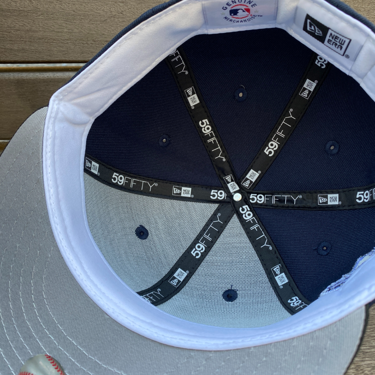 USA正規品 【7】 NEWERA ニューエラ 59FIFTY ロサンゼルス ドジャース LA Dodgers 限定　2トーン 紺 黒 Night Scape 大谷翔平 (15-35)_画像8