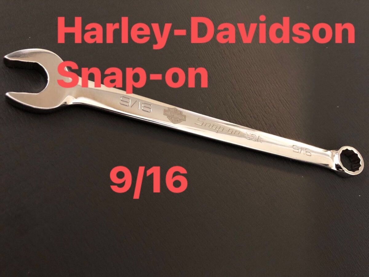 Harley-Davidson スナップオン Snap-on 9/16 コンビネーションレンチ 美品