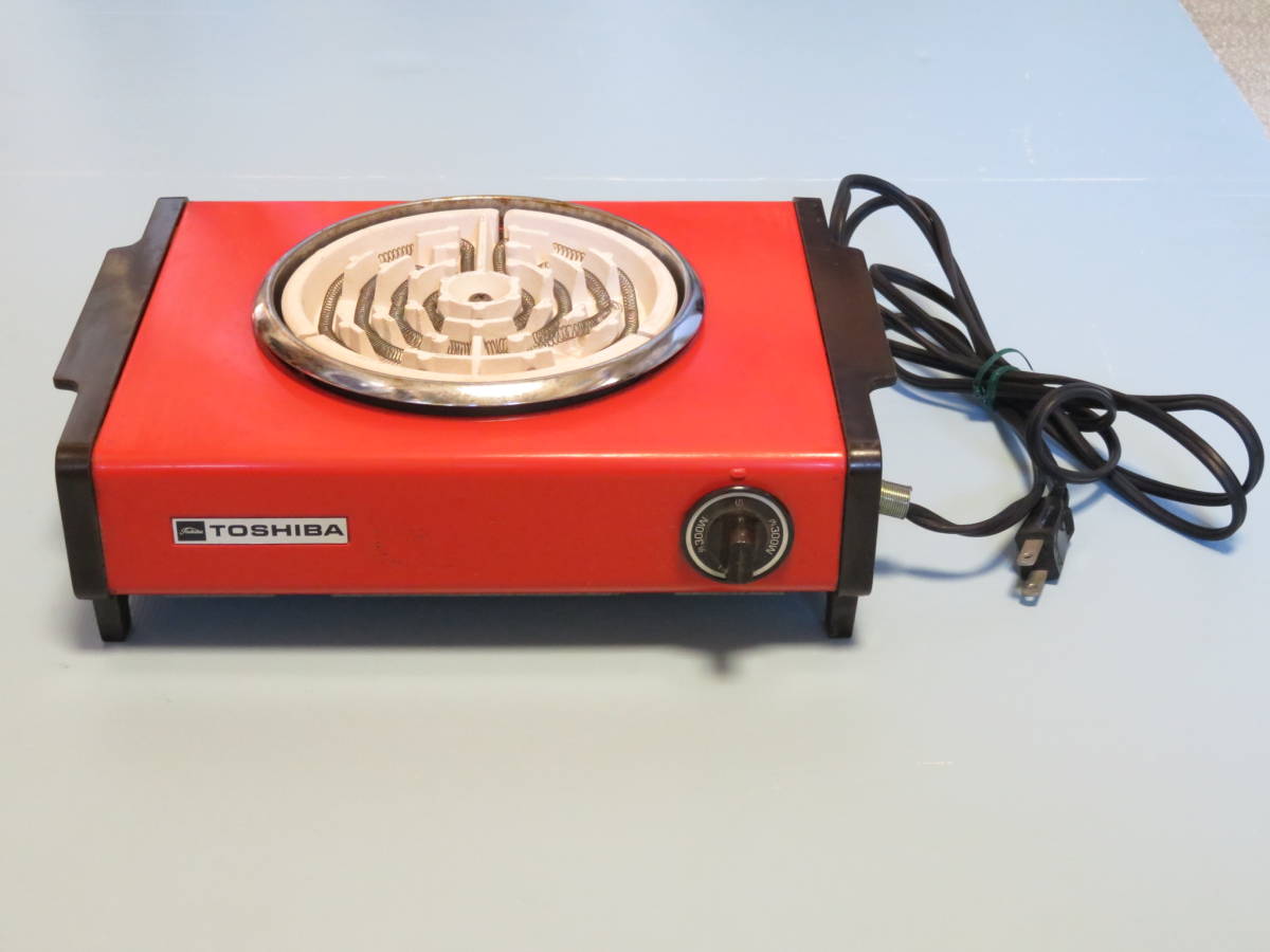 即日発送】東芝 電熱器 電気コンロ HP-630 300-600W 赤|Yahoo 即日発送】東芝 電熱器 電気コンロ HP-630 300-600W 赤|Yahoo