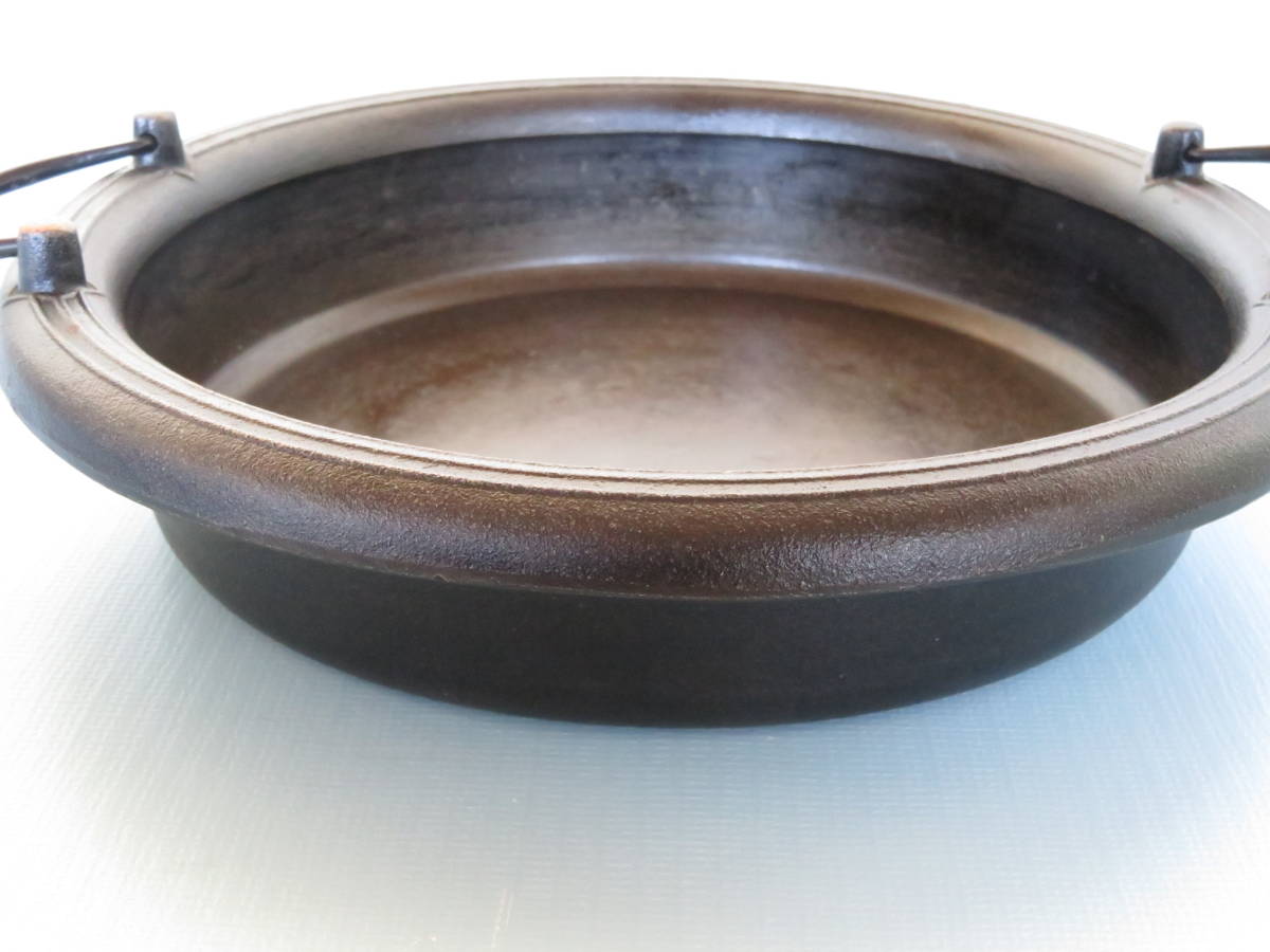 正寿堂】すき焼き鍋 鉄鍋 だき丸 大 23cm 4~6人用 山形鋳物 箱 正寿堂】すき焼き鍋 鉄鍋 だき丸 大 23cm 4~6人用 山形鋳物 箱