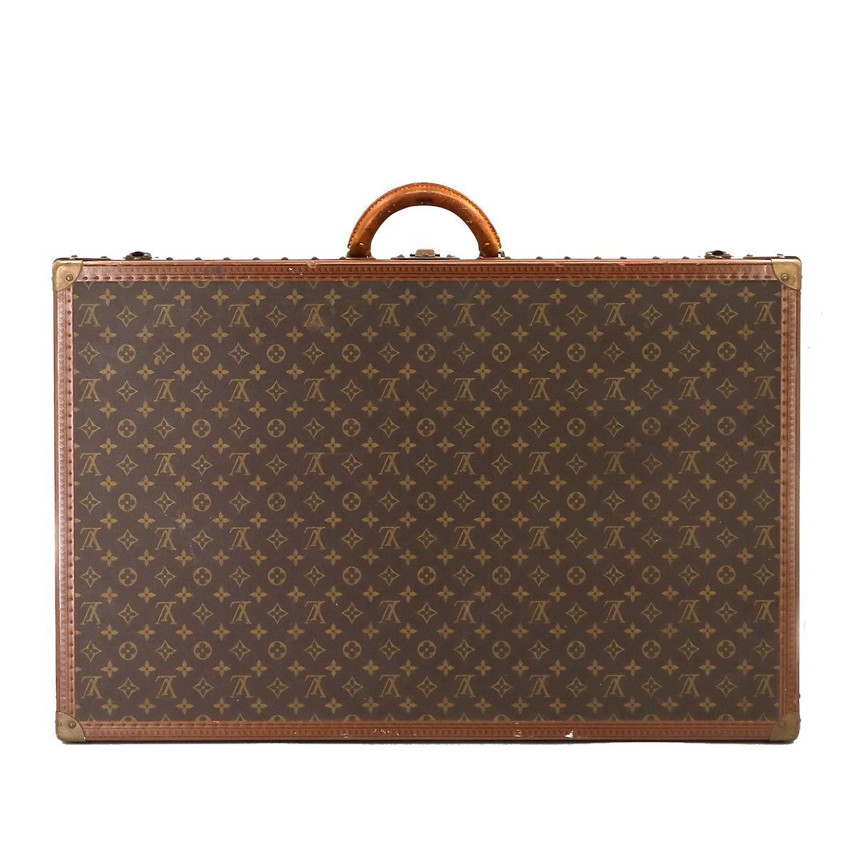 ルイ ヴィトン LOUIS VUITTON モノグラム アルゼール 80 トランク ケース バッグ ブラウン M21222 ヴィンテージ Alzer 80 Trunk 90219842_画像2