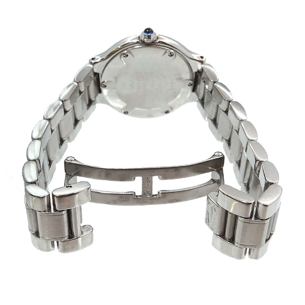  Cartier Cartier Must 21 Van ti Anne W10109T2 женские наручные часы серебряный циферблат кварц часы Must21 90220148