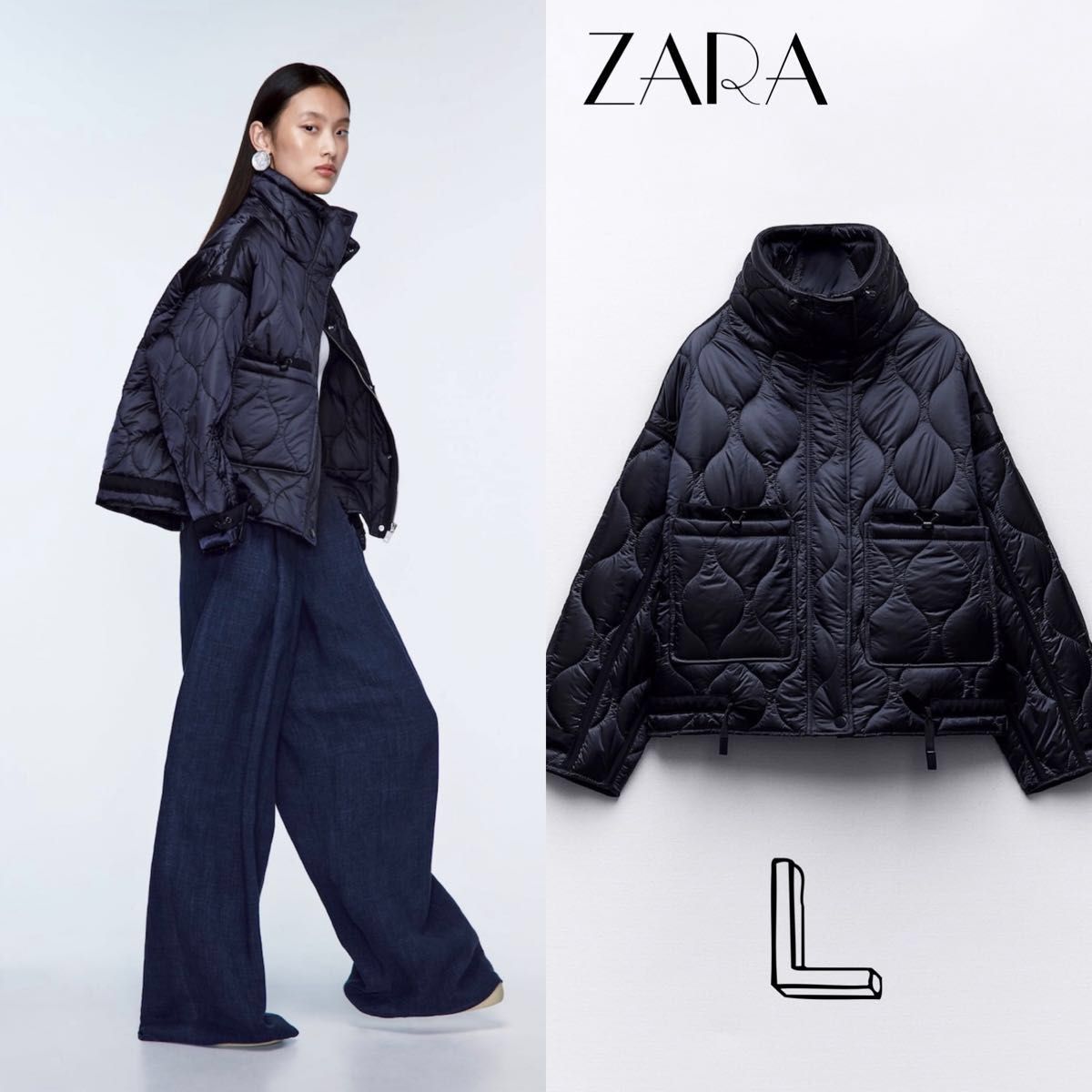 ZARA ウォーターレペレントパフジャケット 新品 タグ付き|Yahoo ZARA ウォーターレペレントパフジャケット 新品 タグ付き|Yahoo