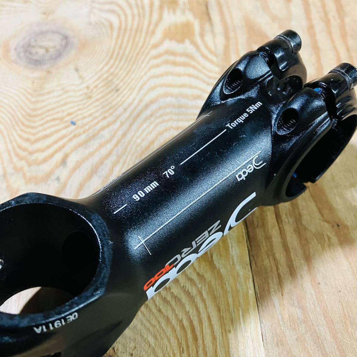 低走行 Deda TEAM ZERO100 ステム 90mm 70° オーバーサイズ 31.7mm_画像5