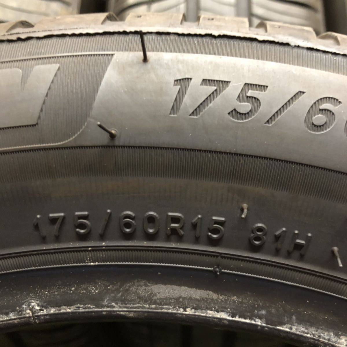 MICHELIN　ENERGY　SAVER4　175/60R15　81H　極上バリ山4本価格　A-12　福岡　★引き取り大歓迎★即決サービス品★早い者勝ち★21/22年製★_画像9