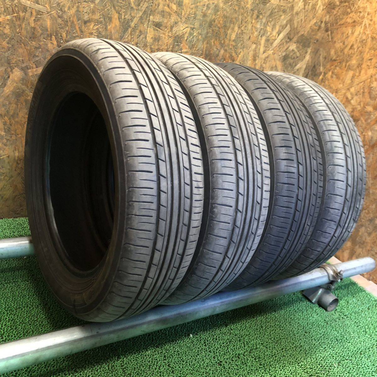 YOKOHAMA　ECOS　ES31　155/65R14　75S　バリ山4本価格　A-312 福岡 ★引き取り大歓迎★1000円スタート★早い物勝ち★　タント　NBOX　MOVE_画像2