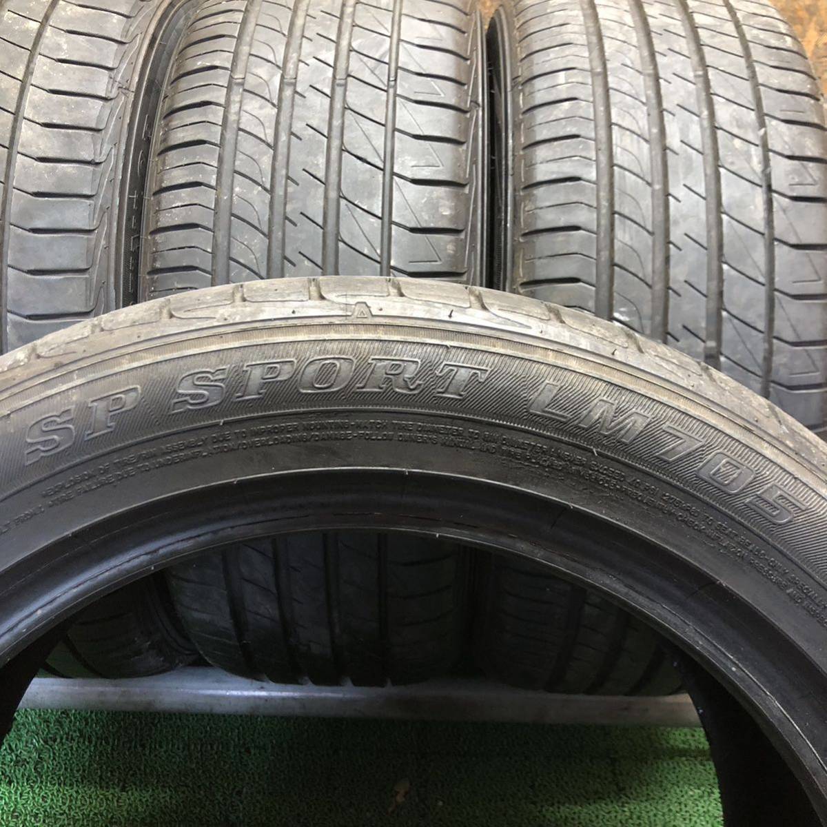 DUNLOP　SP　SPORT　LM705　235/50R18　97W　極上バリ山4本価格　A-354　福岡　★引き取り大歓迎★即決サービス品★早い物勝ち★_画像10