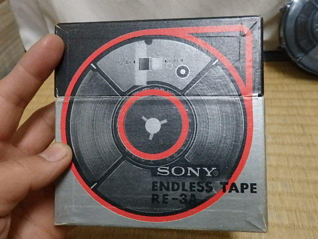 !〇珍品 SONY ENDLESS TAPE RE-3A ソニー エンドレステープ 元箱付き_画像2