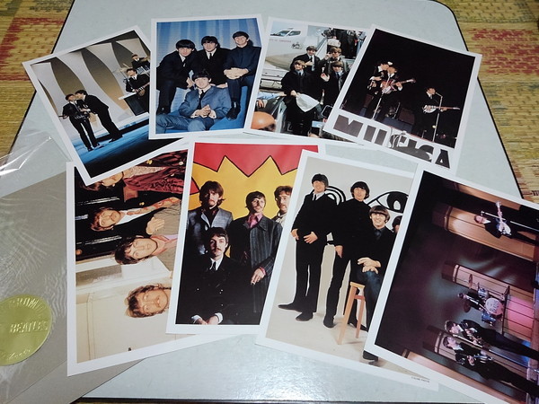 ●　ビートルズ　【　BIG BROMIDE　ピンナップポスター8枚セット　♪美品　】　The Beatles　※管理番号 pa2709_画像2