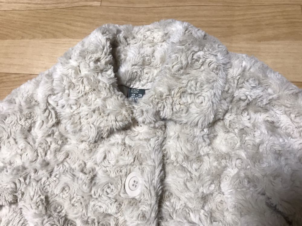SALE/86%OFF】 Zara baby 女の子 ファーコート 2 3歳 98cm kids-nurie.com