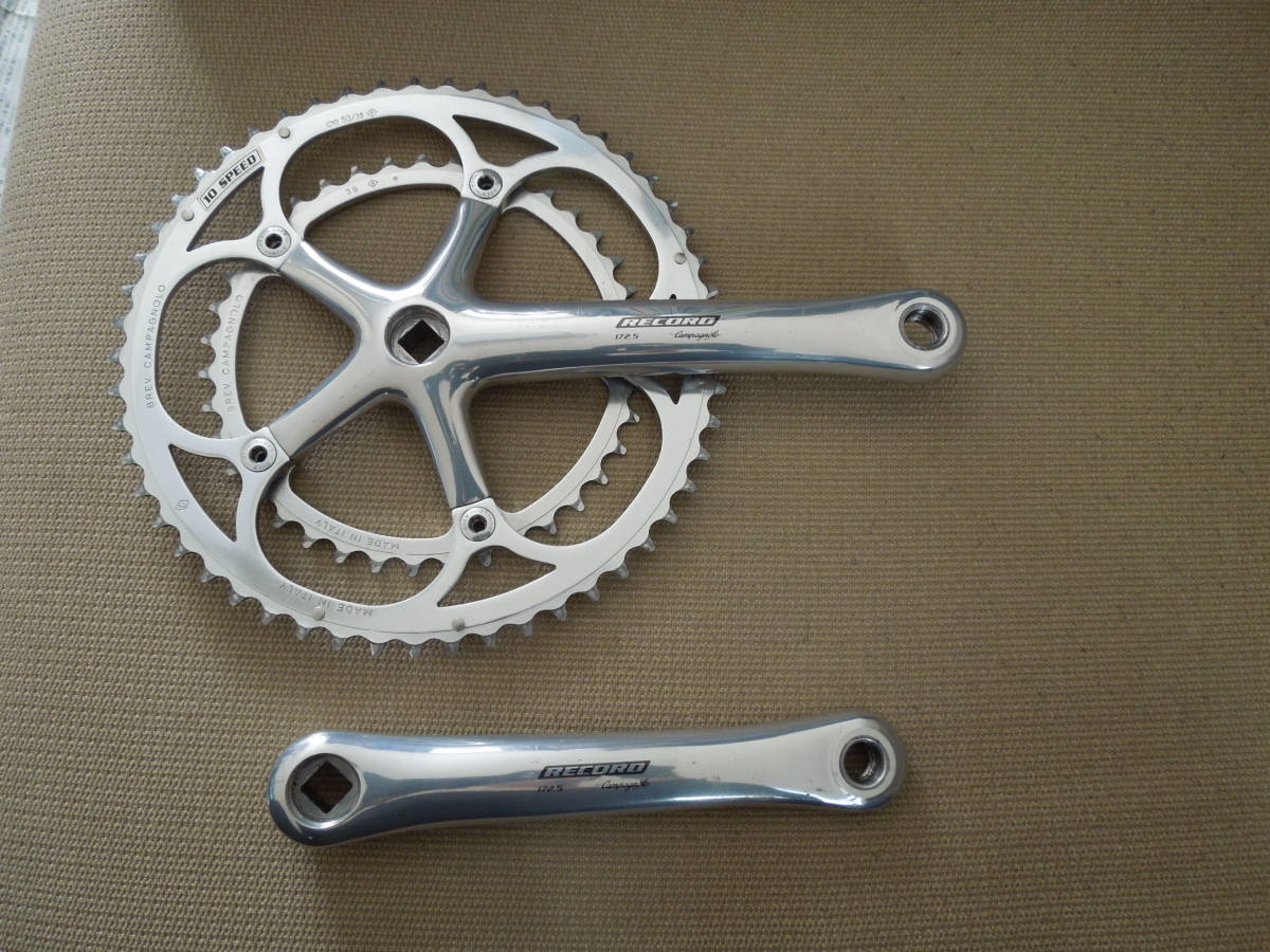 憧れ campagnolo カンパニョーロ レコード RECORD 10S アルミ