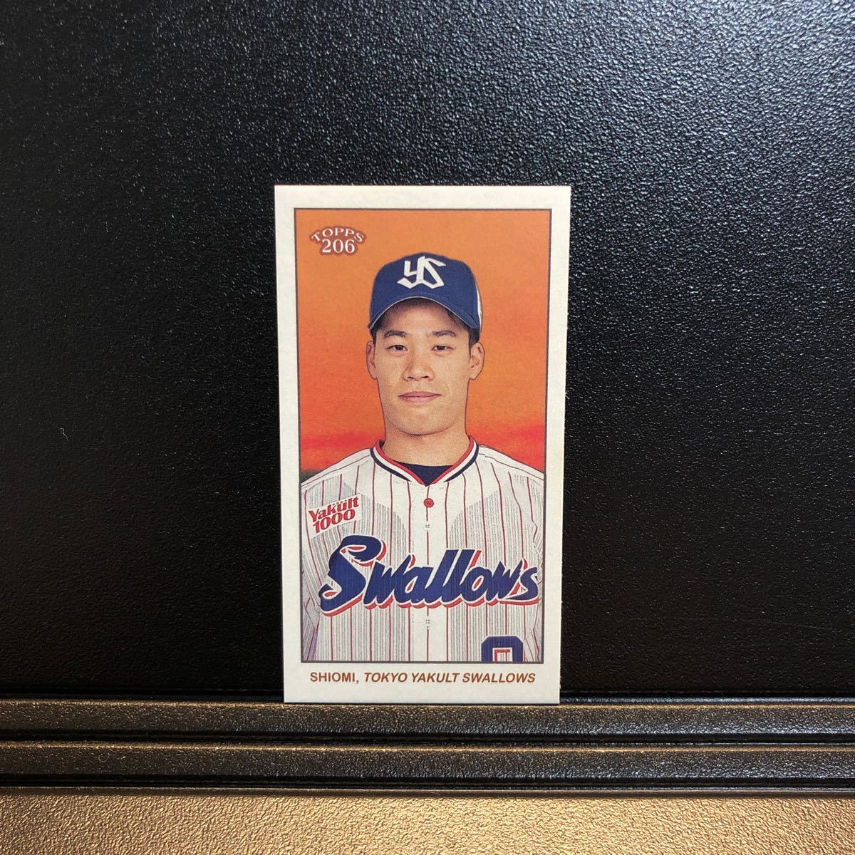 99枚限定 塩見康隆 2023 Topps 206 NPB #27 /99 Mini 東京ヤクルトスワローズの画像1