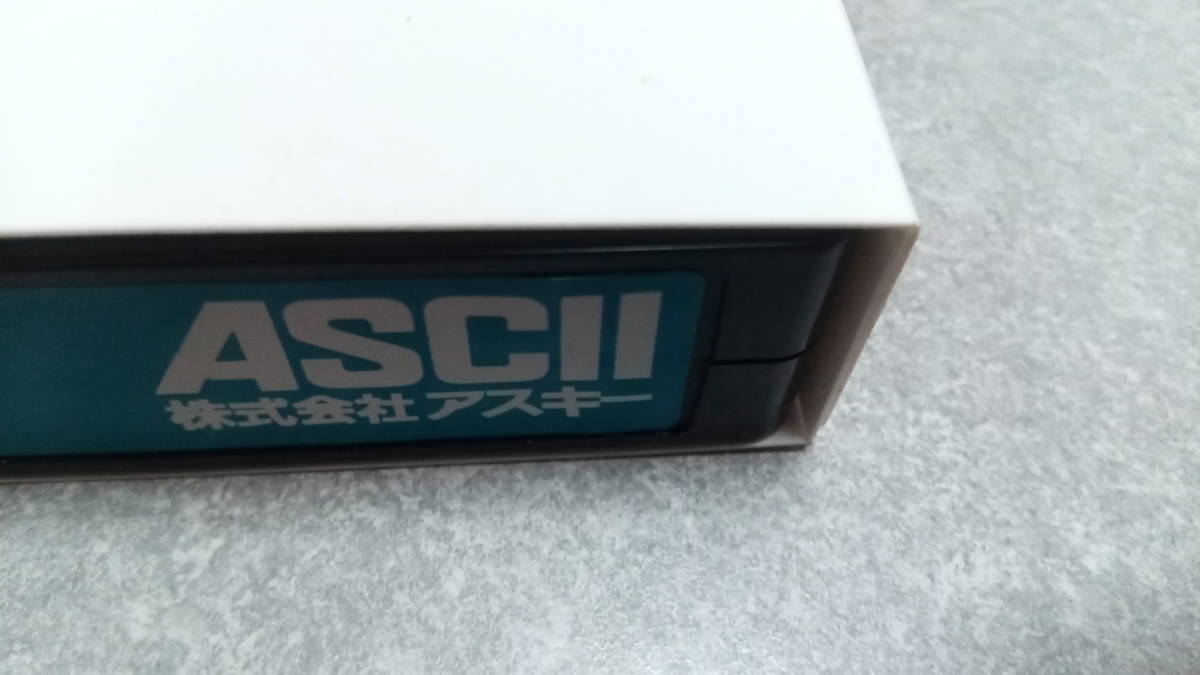 ●送料無料●非売品●SFCソフト コンバット + 柿木将棋 プロモーション VHS●任天堂/スーファミ/ファミコン/アスキー/店頭用/ASCII●_ラベルの右端の粘着が弱いです。