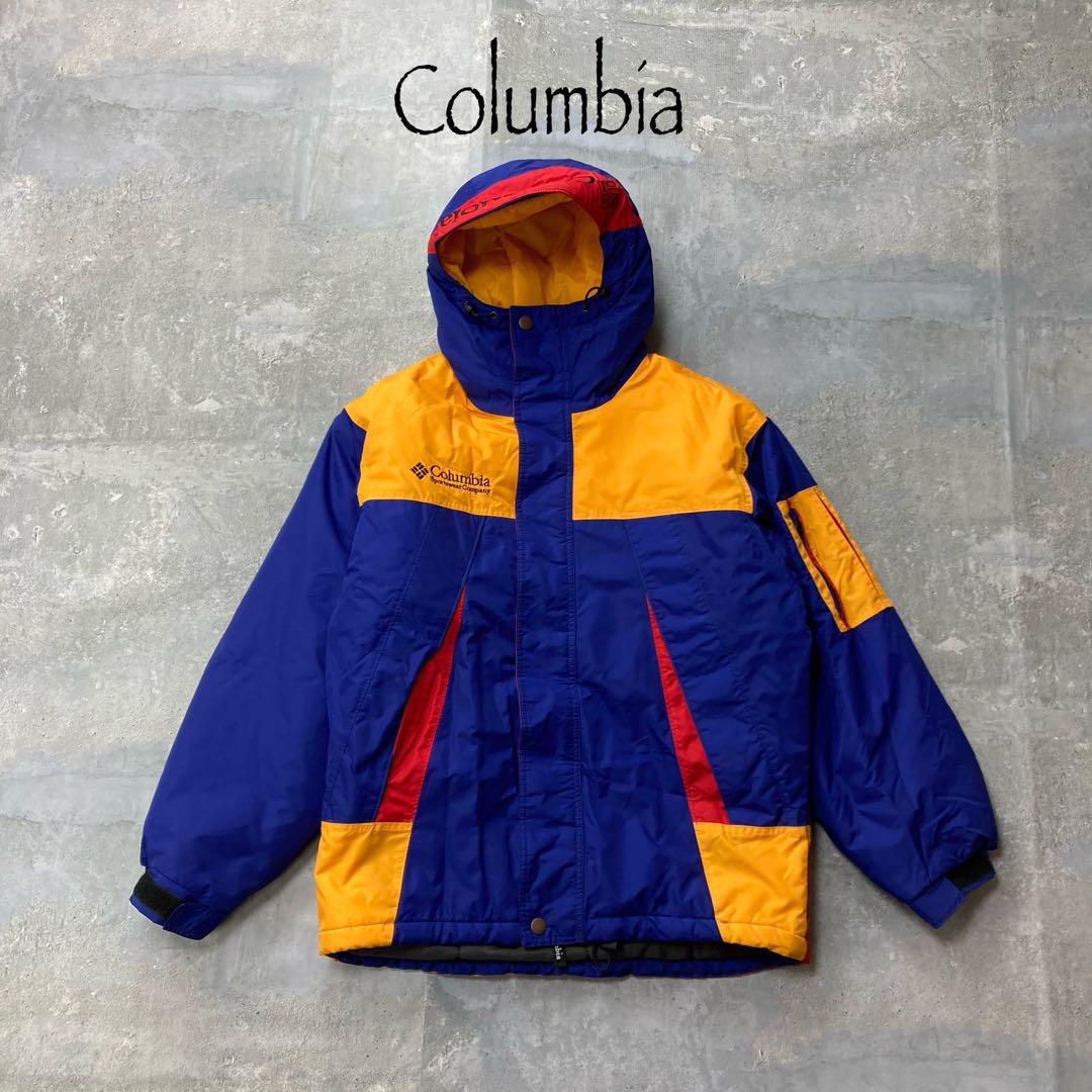 雰囲気抜群　コロンビア/Columbia パフジャケット　中綿　ビックサイズ　メンズ　S　マウンテンパーカー　スキー　スノボ　ジャケット_画像1