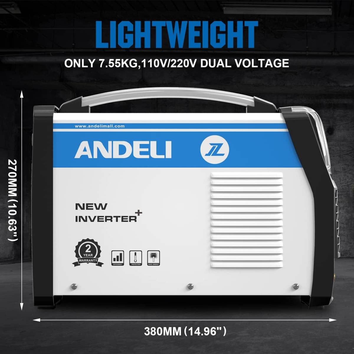 ANDELI 100V / 200V TIG сварочный аппарат MOS транзистор многофункциональный TIG холодный промежуток сварочный аппарат холодный /TIG/ Pal s( сварка фонарь есть )