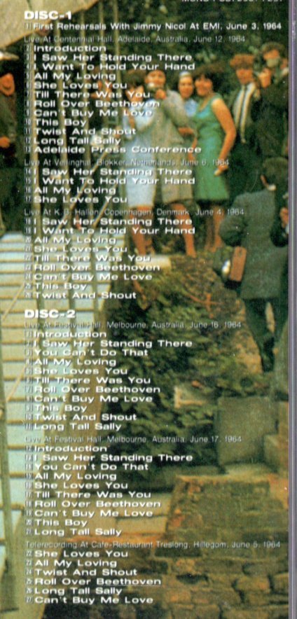 2CD【（Quarter Apple）BEATLES WITH JIMMY NICOL 1964（Japan 1998年）】Beatles ビートルズ_画像4