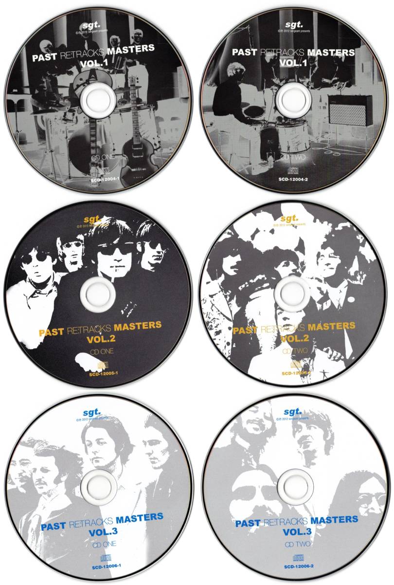 7CD【PAST RE:TRACKS MASTERS VOL.1-3（2012年）】&【John Lennon Christmas】Beatles ビートルズ_画像2