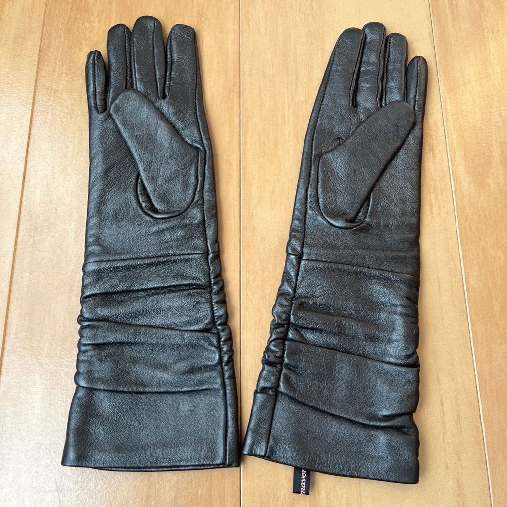 [ new goods ]*book@ leather gloves leather glove dark brown * car - ring book@ leather gloves * ram leather glove *