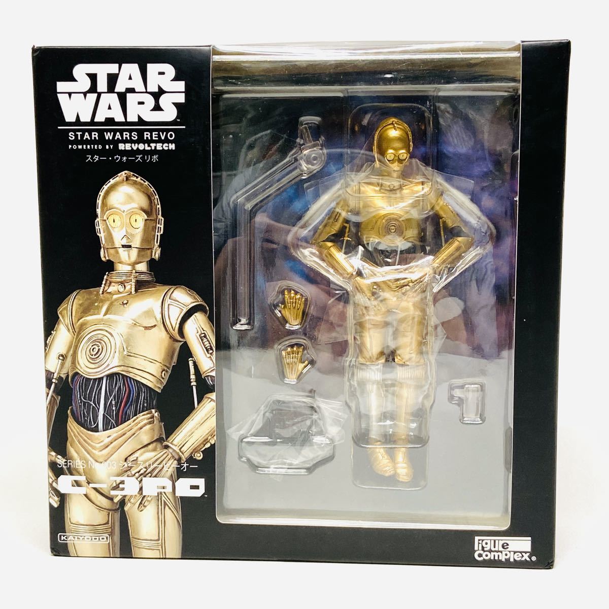 figure complex Star * War z Revoltech C-3PO sheath Lee pi-o- approximately 155mm ABS&PVC made has painted moveable figure 