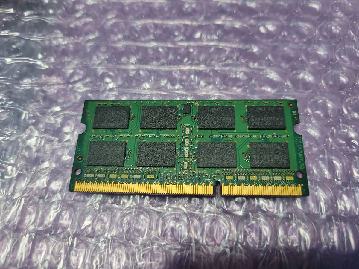 即決 SAMSUNG製 4GB PC3-10600S SO-DIMM PC3-8500S互換 204pin 送料120円～_画像2