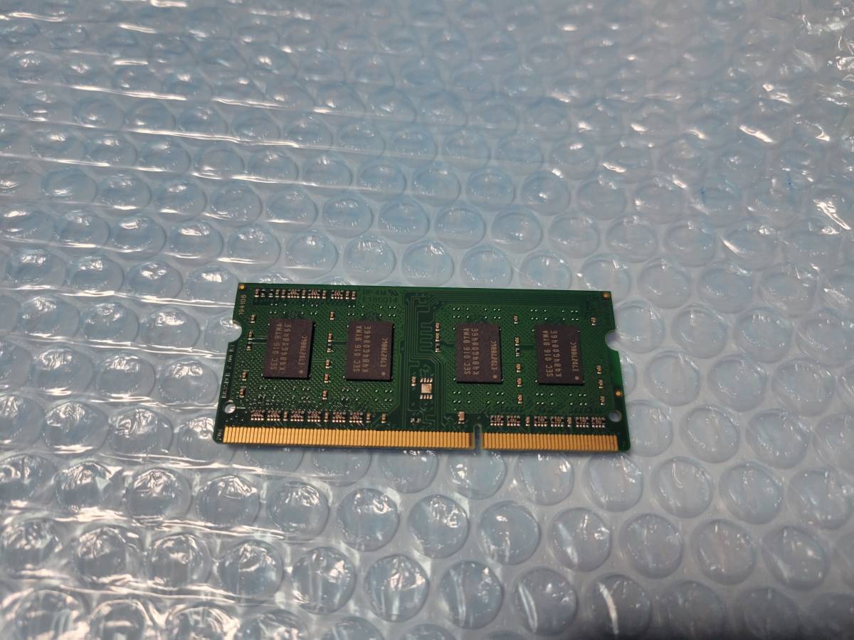 即決 I-O DATA製 DDR3 4GB PC3L-12800S SO-DIMM 204pin 低電圧対応 送料120円～_画像2