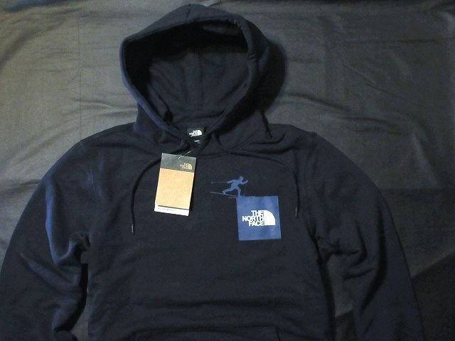 本物正規(guī)◆ノースフェイス◆スウェットパーカー ALTITUDE PROB BOX ロゴ スキー■L■紺 /AVIATOR NAVY BLUE■新品 アメリカ限定 Z3M 里起毛