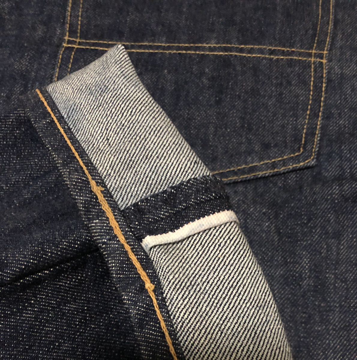 50's 濃紺PENNY'S FOREMOST 5POCKET JEANS W32/片耳！ペニーズ1WASH？の画像2