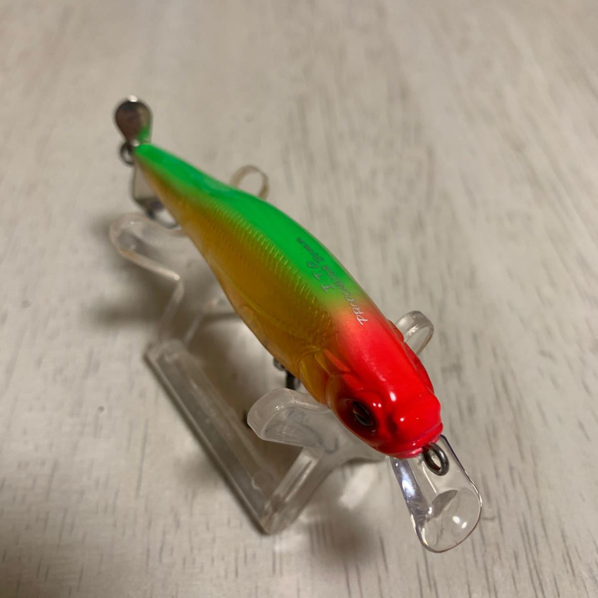 s9 ★美品 Megabass メガバス itoエンジニアリング PROP DARTER x-80 プロップダーターX80 (トワイライトハチロー)_画像5