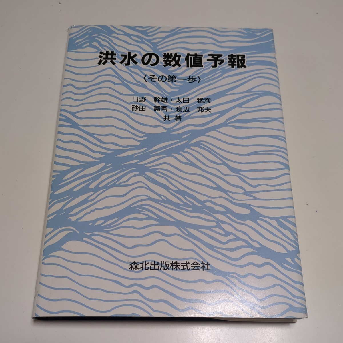 洪水の数値予報 その第一歩 第1版 1989年第1刷 森北出版 日野幹雄 太田猛彦 砂田憲吾 渡辺邦夫 中古 03511F023