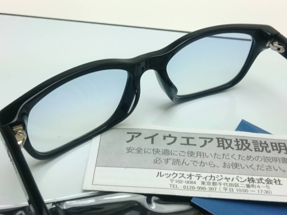 新品 レイバン RX5345D-2000 ① メガネ ブルーハーフ35レンズ 専用ケース付 岩城滉一さん 正規品 UVカット付 サングラス_画像6