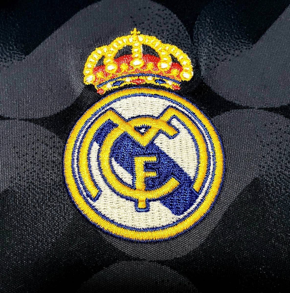 ◯最新作 ２０２４年 美品 正規品 新品タグ付き レアルマドリード REAL MADRID M オフィシャル 公式ユニフォーム adidas製品 ※未使用 美品の画像4