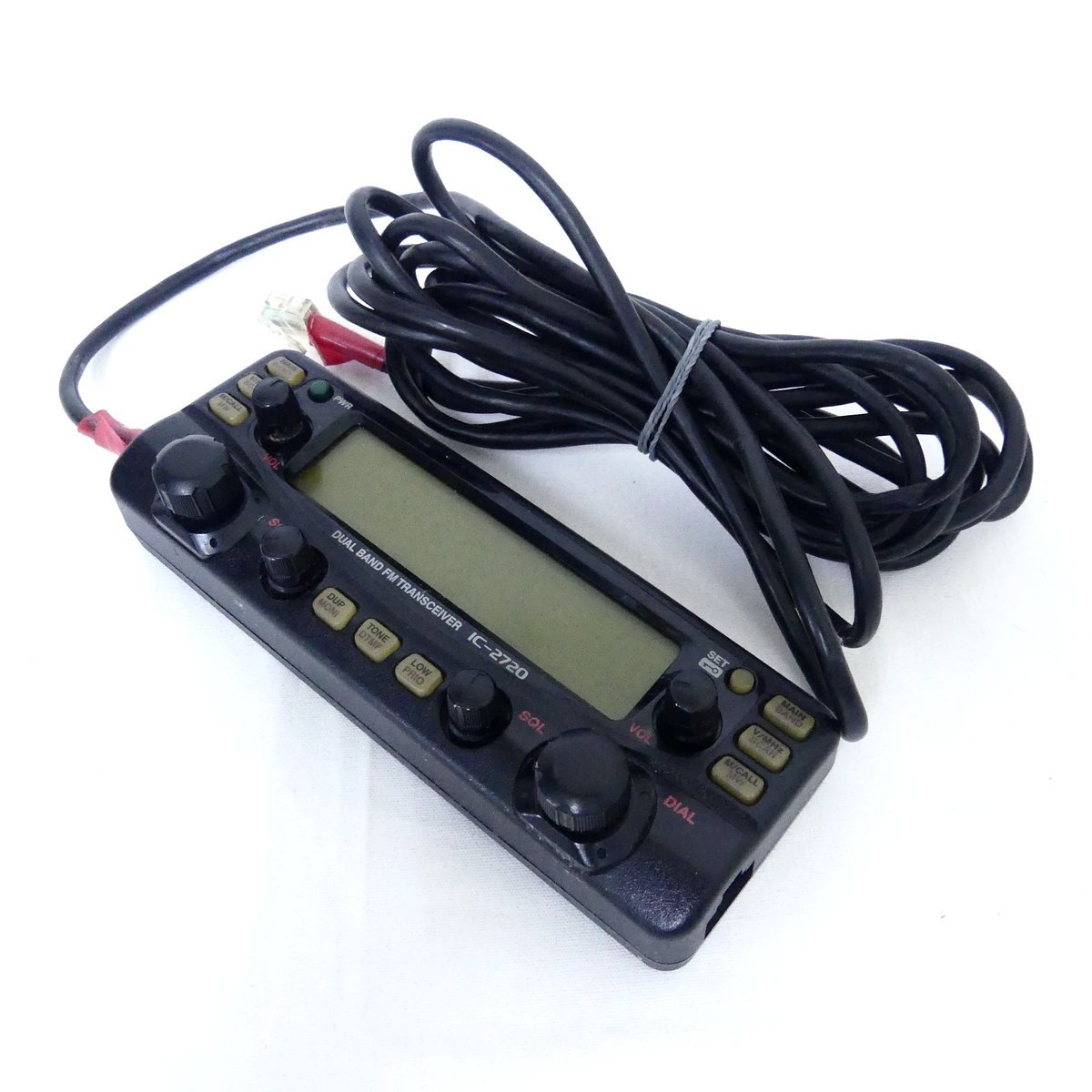 ICOM アイコム IC-2720D / IC-2720 144/430MHz アマチュア無線機 現状品 USED /2401C_画像6