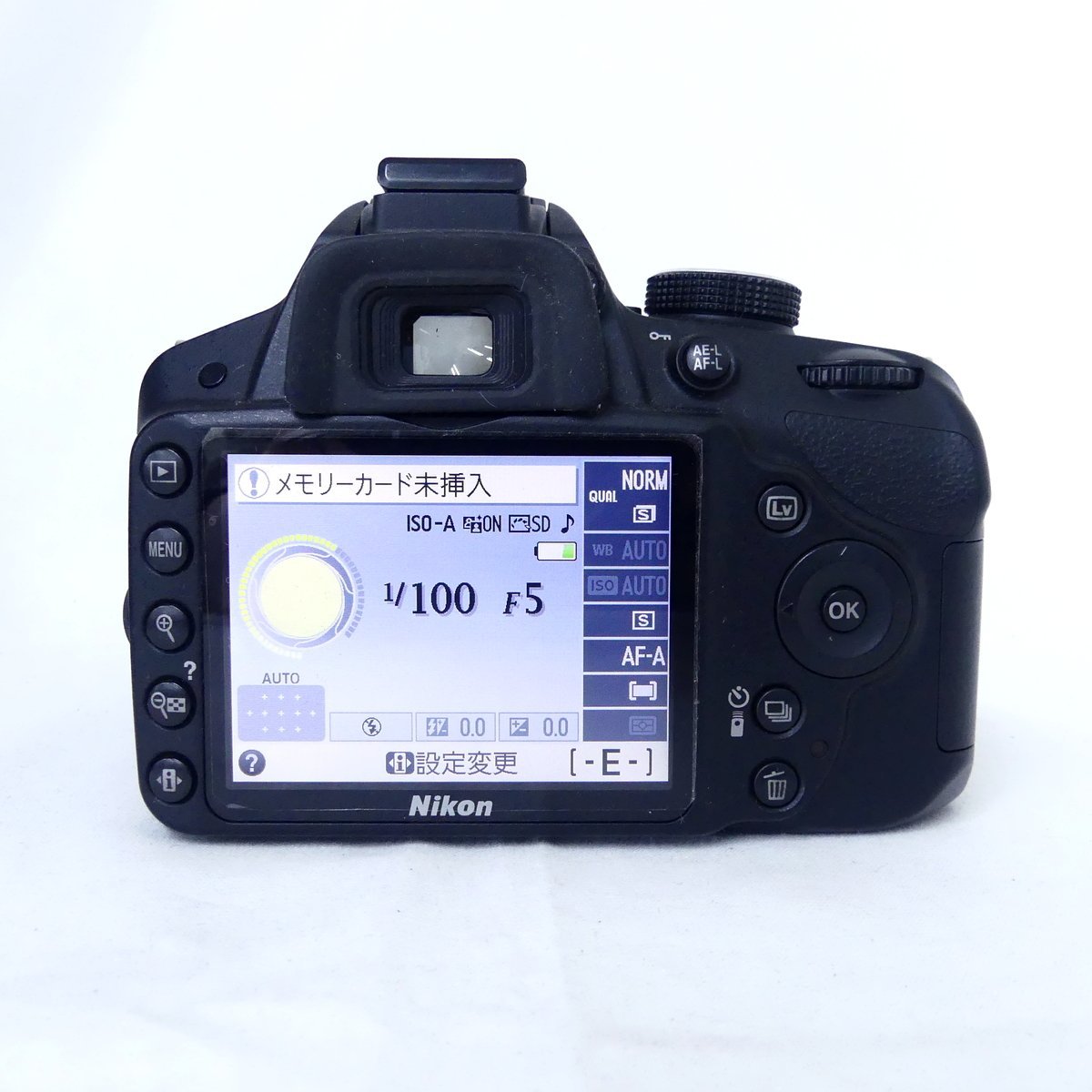 Nikon ニコン D3200 + ニコン DX AF-S NIKKOR 18-55mm F3.5-5.6G デジタル一眼レフカメラ 簡易動作OK USED /2401C_画像6