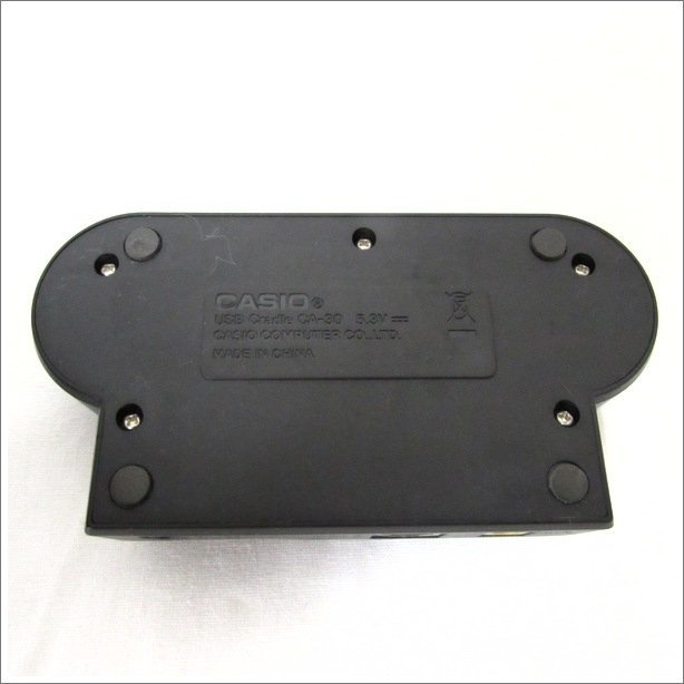 CASIO カシオ CA-30 AD-C52J デジカメ用USBクレードル ACアダプター EX-S600専用 USED /2401Bの画像4