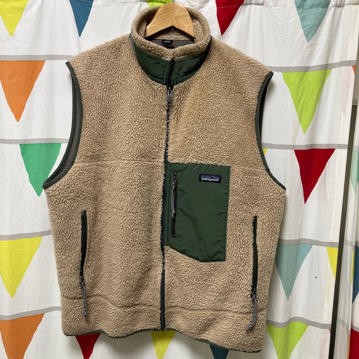 ビンテージ パタゴニア Patagonia レトロベストRetro Vestカナダ製2002年製L_画像2