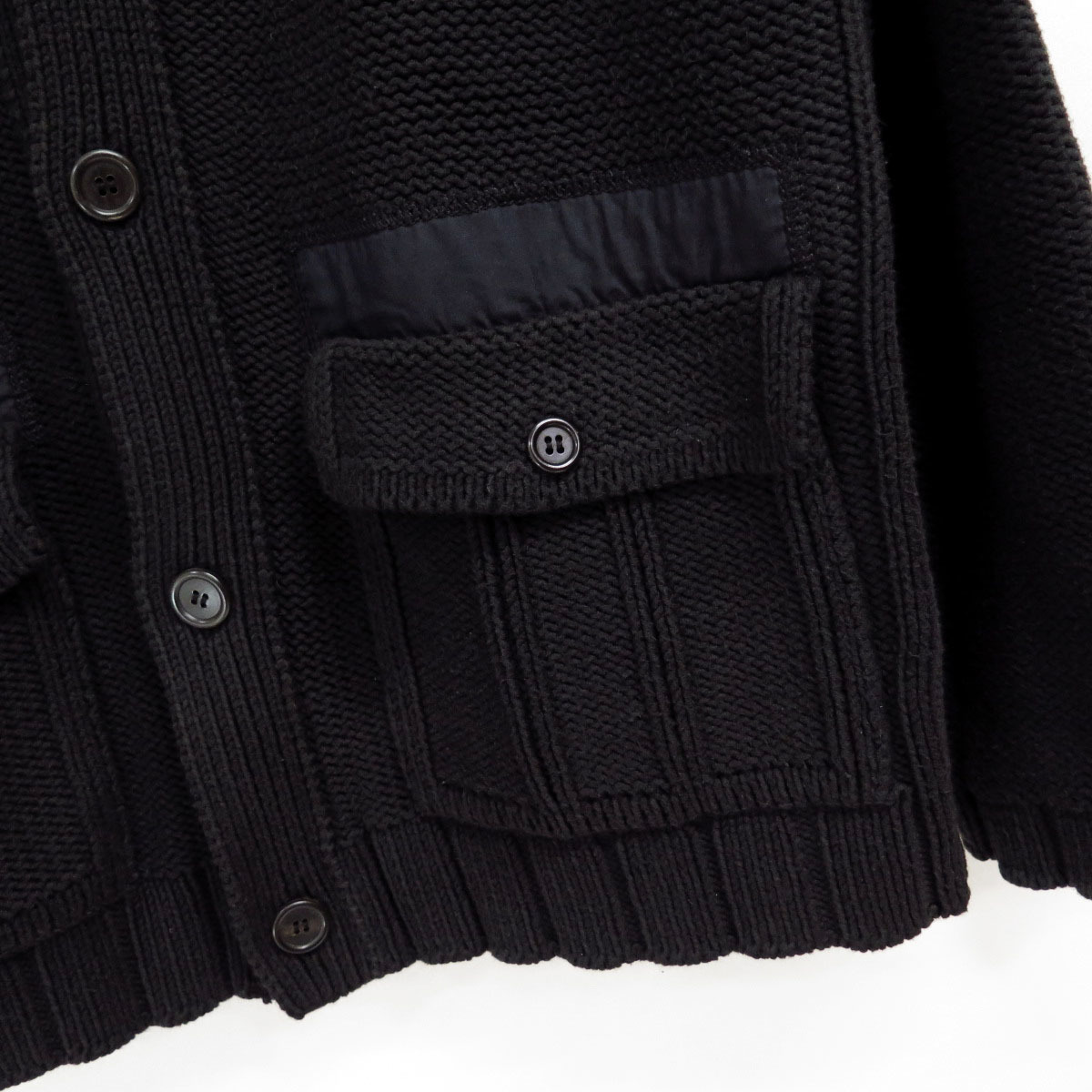 2000 ISSEY MIYAKE MEN HYBRID MILITARY KNIT JACKET ARCHIVE VINTAGE イッセイミヤケ メン ミリタリー ニット ジャケット SS00 00SS_画像4