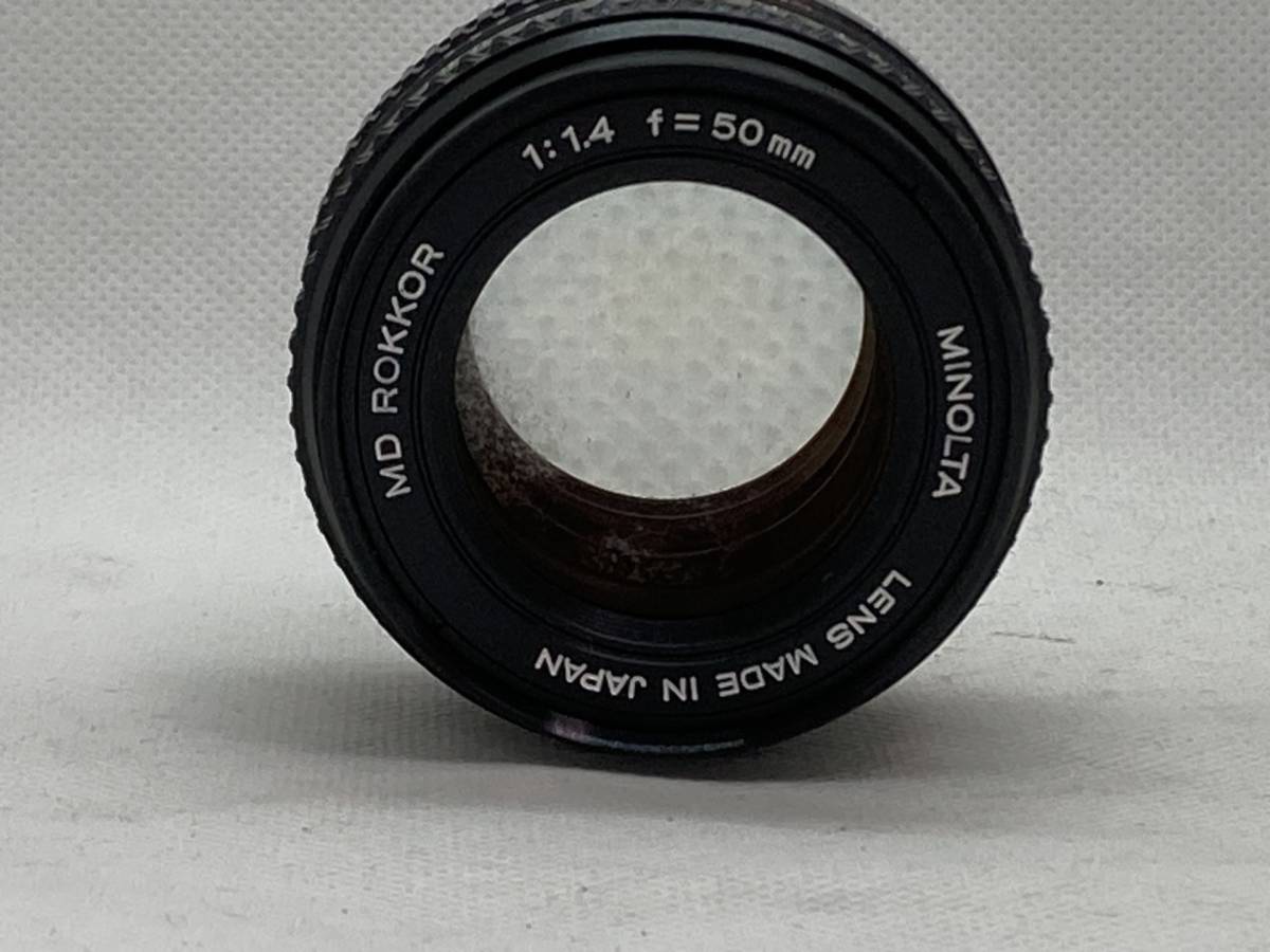 ミノルタ Minolta X-1 35mm フィルムカメラ + MD Rokkor 50mm F1.4 標準レンズセット #4116_画像9