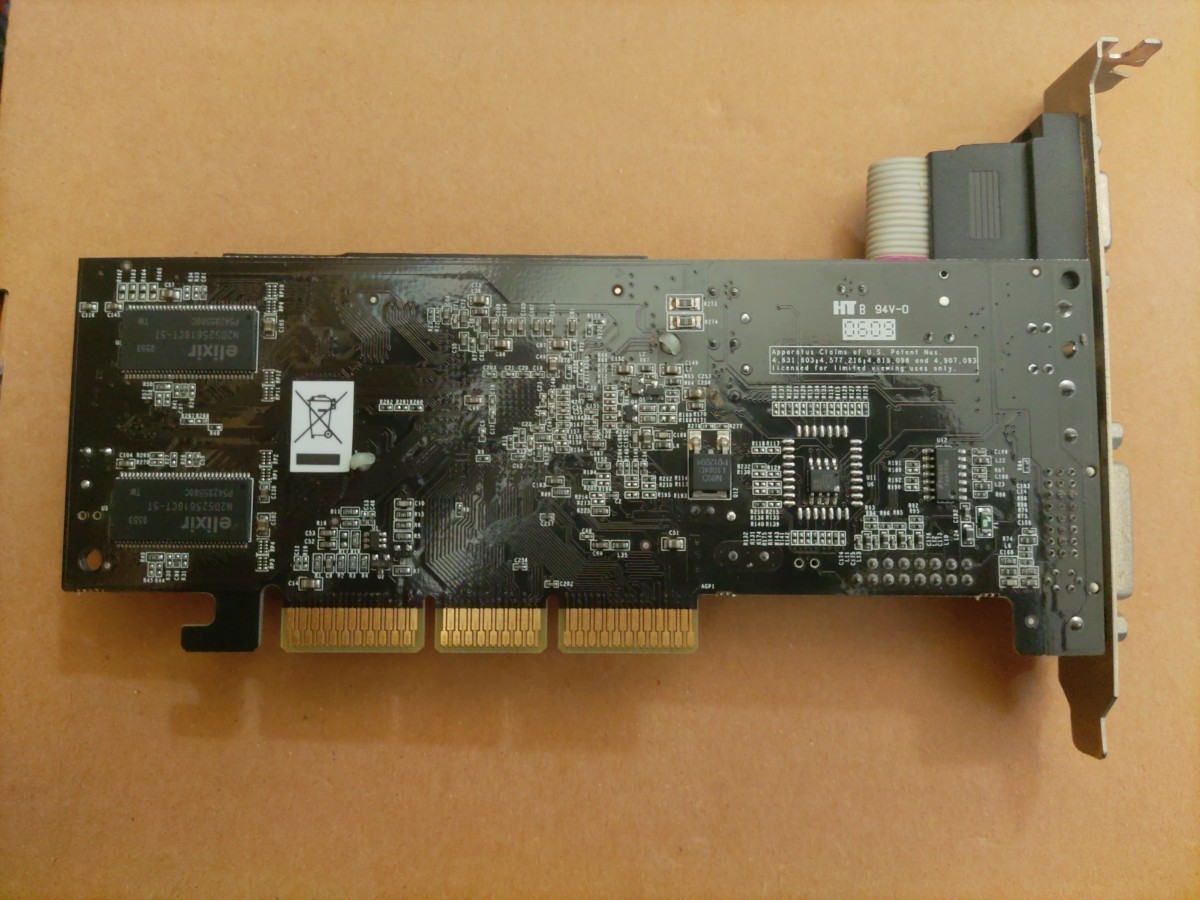 NVIDIA Geforce FX5200 128MB AGP8x 動作品 1_画像2