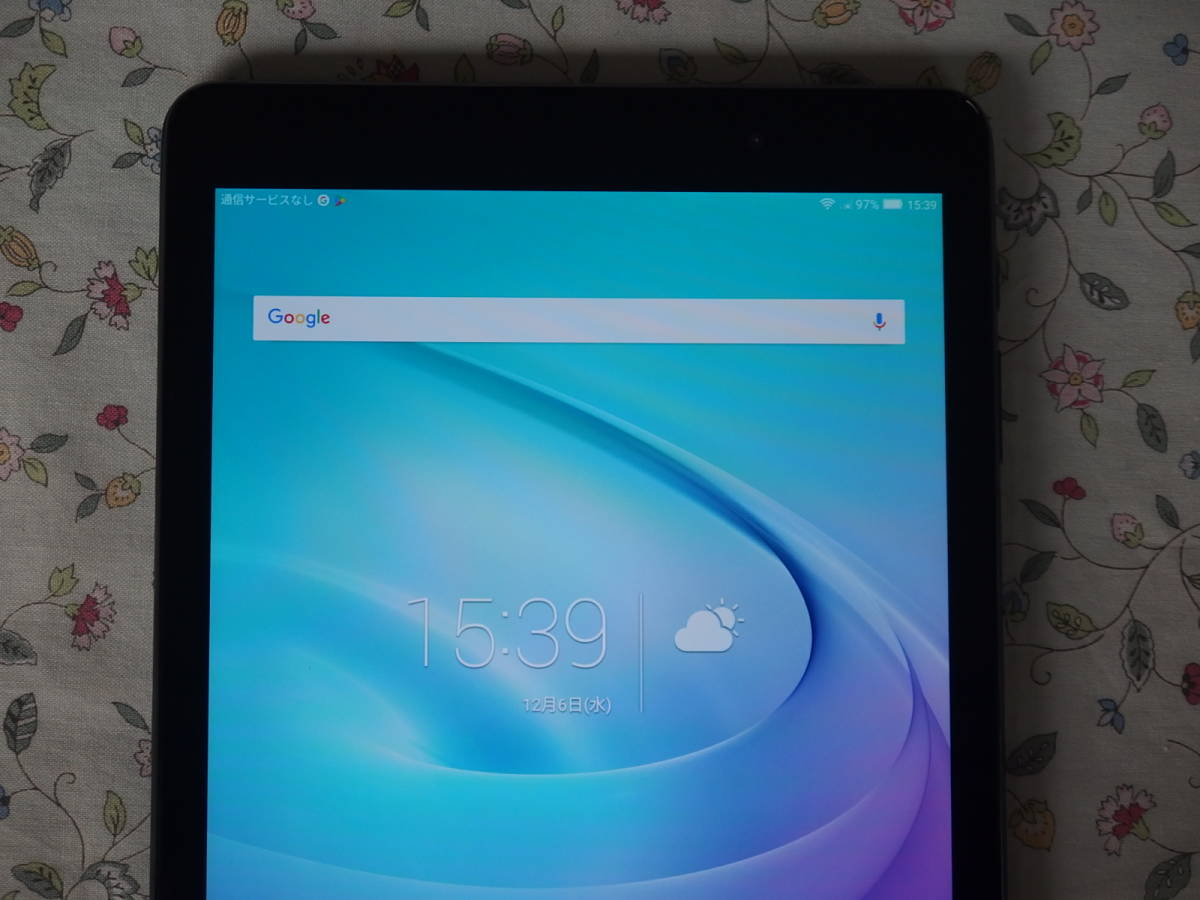 ☆彡 美品 10.1型タブレット Huawei MediaPad T2 10.0 Pro 606HW 16GB Black SoftBank_画像3