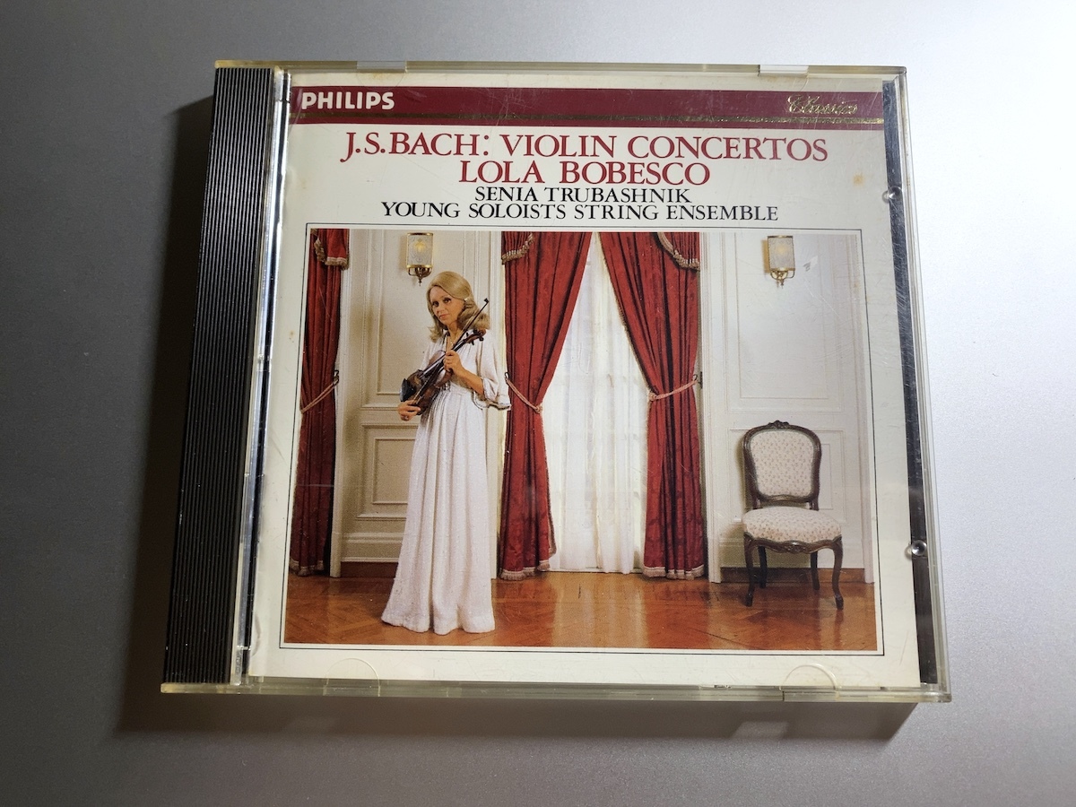 32CD-3148 J Sバッハ ヴァイオリン協奏曲 ローラ・ボベスコ 32CD-3148 J Sバッハ ヴァイオリン協奏曲 ローラ・ボベスコ