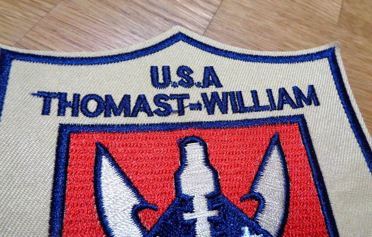 大型/砂漠紺◇新品　アメリカ　THOMAST WILLIAM HGA 36 刺繍ワッペン◆激シブ◇サバゲー・コスプレ・ミリタリー■洋服・衣類・衣服DIY_画像3