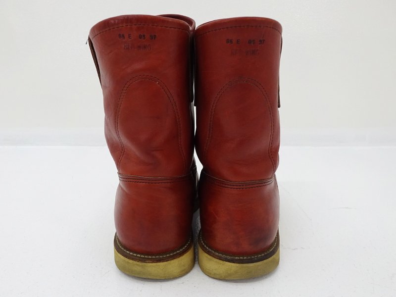 ★中古★【箱傷み大】RED WING(レッドウィング) PECOS BOOT ペコスブーツ 8866 犬タグ サイズ:8.5E★【AP127】_画像6