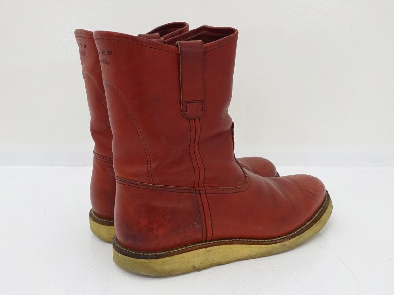 ★中古★【箱傷み大】RED WING(レッドウィング) PECOS BOOT ペコスブーツ 8866 犬タグ サイズ:8.5E★【AP127】_画像3